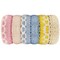 Wrapables Colorful Decorative Lace Tape Collection (set of 6)
